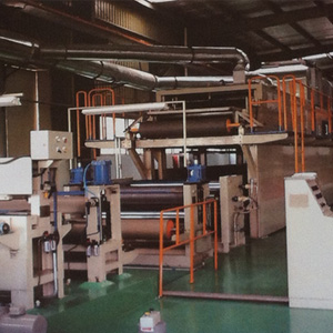 Aluminum coil coating production line of the lacquer that bake
