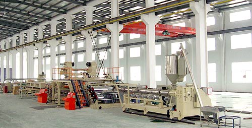 Lu: su composite board production line equipment